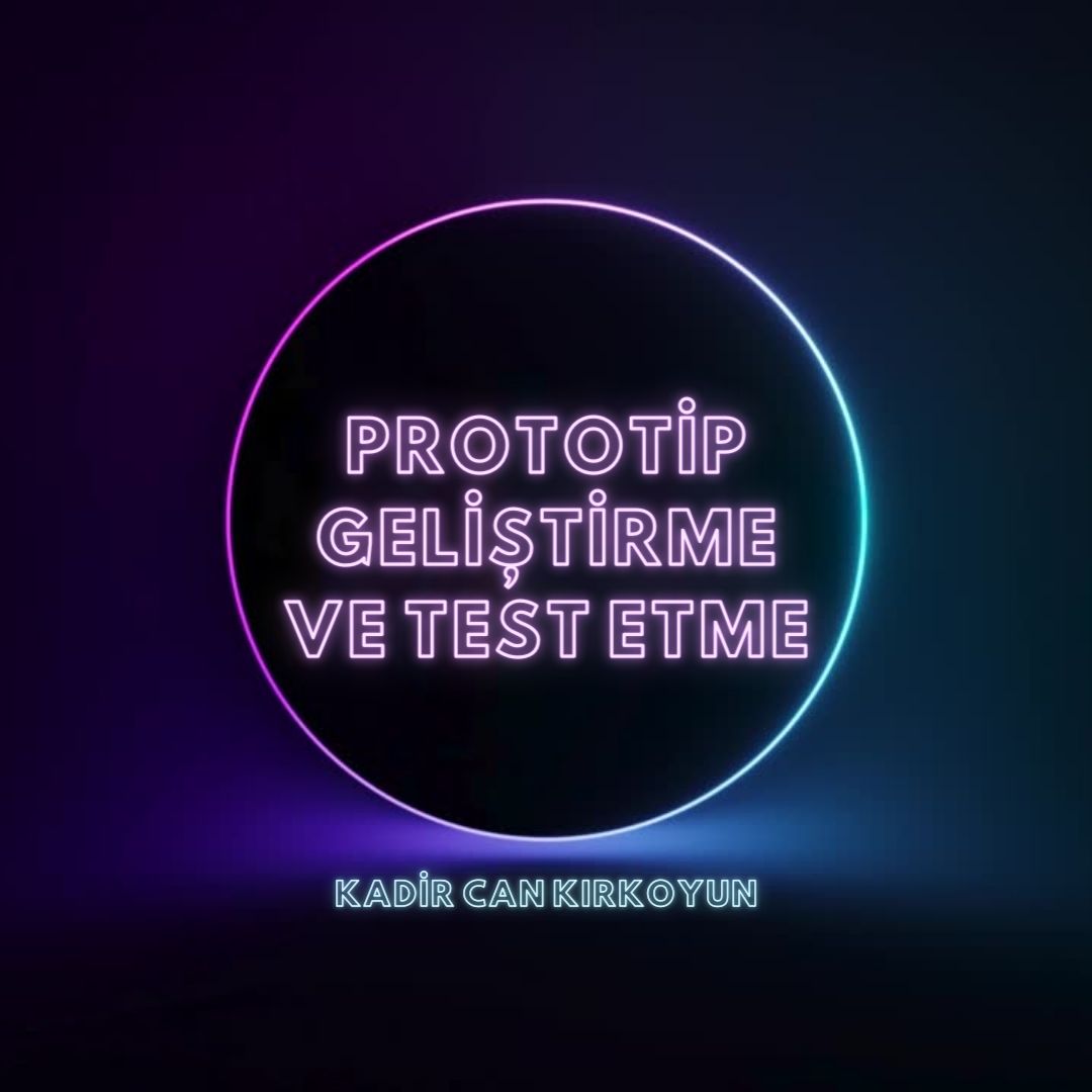 PROTOTİP GELİŞTİRME VE TEST ETME YS110